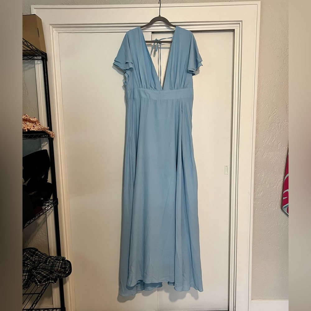 Light blue prom/party dress